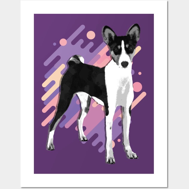 Basenji Wall Art by Nartissima